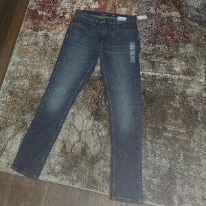 Old Navy Men’s Skinny Jeans 33x32 Built-In Flex Dark Wash Slim Fit